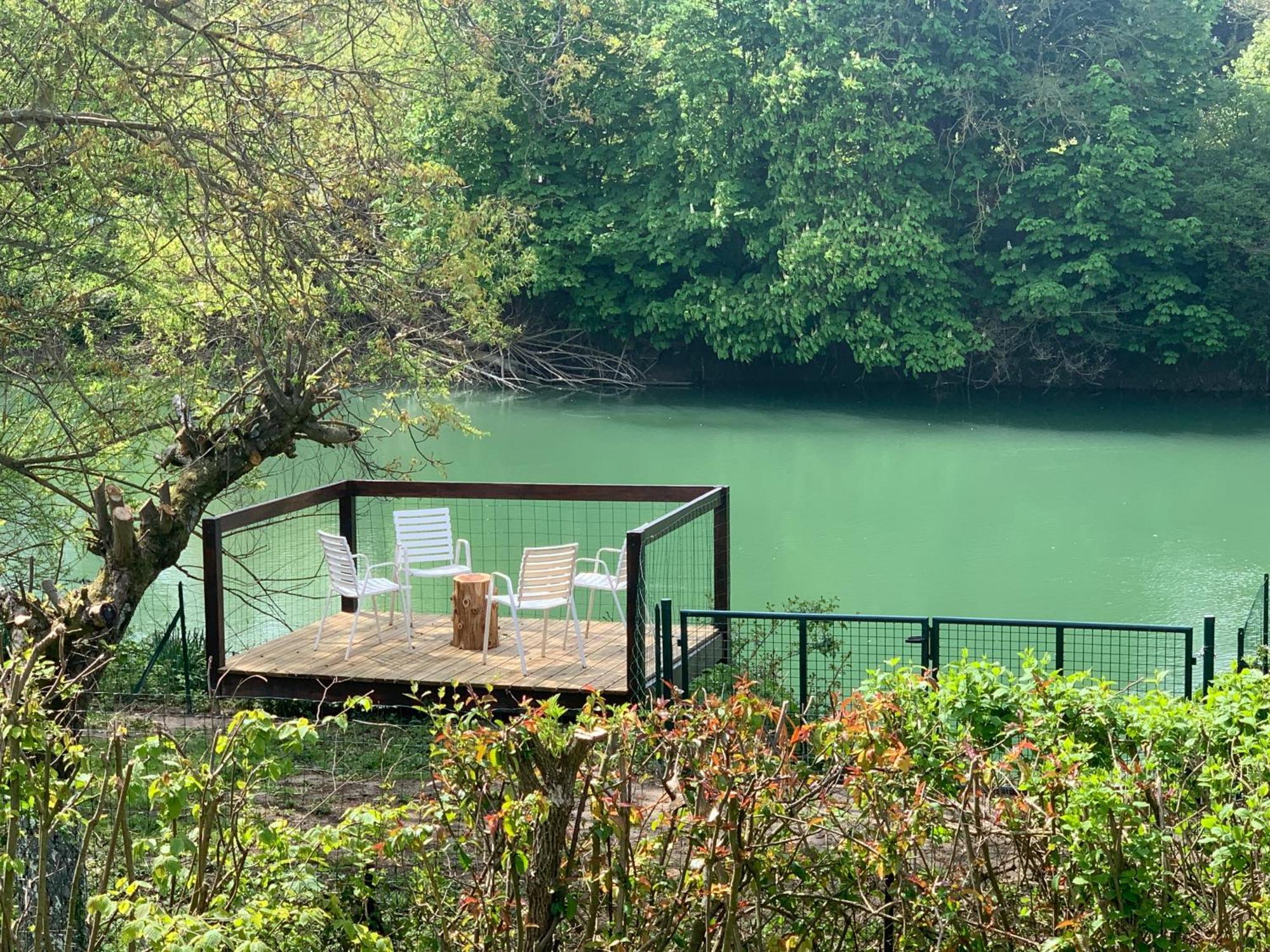 Appartement Familial Au Bord De La Marne, Jardin 8000M2, Piscine, Court De Tennis, Terrasse, Parking Gratuit Proche Disneyland Isles-lès-Villenoy Exterior foto
