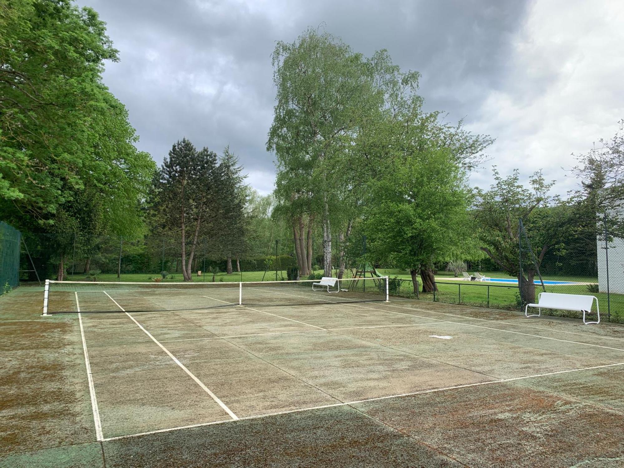 Appartement Familial Au Bord De La Marne, Jardin 8000M2, Piscine, Court De Tennis, Terrasse, Parking Gratuit Proche Disneyland Isles-lès-Villenoy Exterior foto